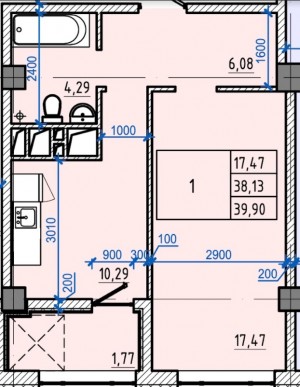 ул. Авиационная, 39 (г. Харьков, Дзержинский район) - Продається квартира в новобудові, 1755600 грн. - АФНУ