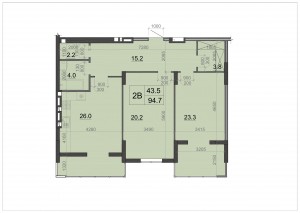 пр. Соборности, 22 б (г. Луцк) - Продається квартира, 24500 грн. за кв.м. - АФНУ