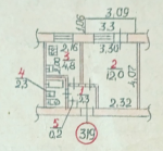 ул. Радужная, 63 (г. Николаев, Корабельный район) - Продається квартира, 5500 $ - АФНУ