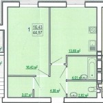 ул. Полтавский Шлях, 186 (г. Харьков, Ленинский район) - Продається квартира в новобудові, 17000 грн. за кв.м. - АФНУ